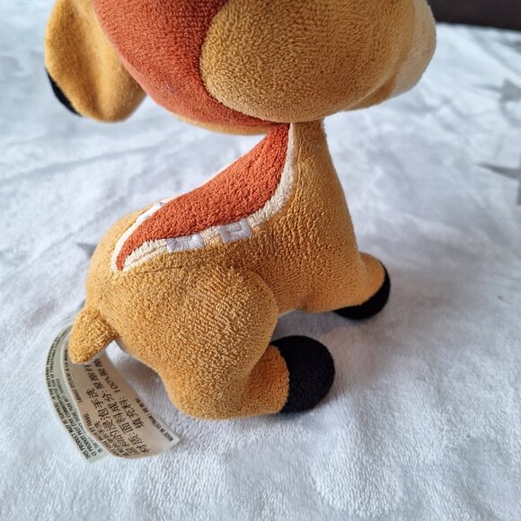 Disney Theme Parks 7" Bambi Plush Bobble Big Head Stuffed Animal Cutie Baby Deer - Picture 2 of 7
